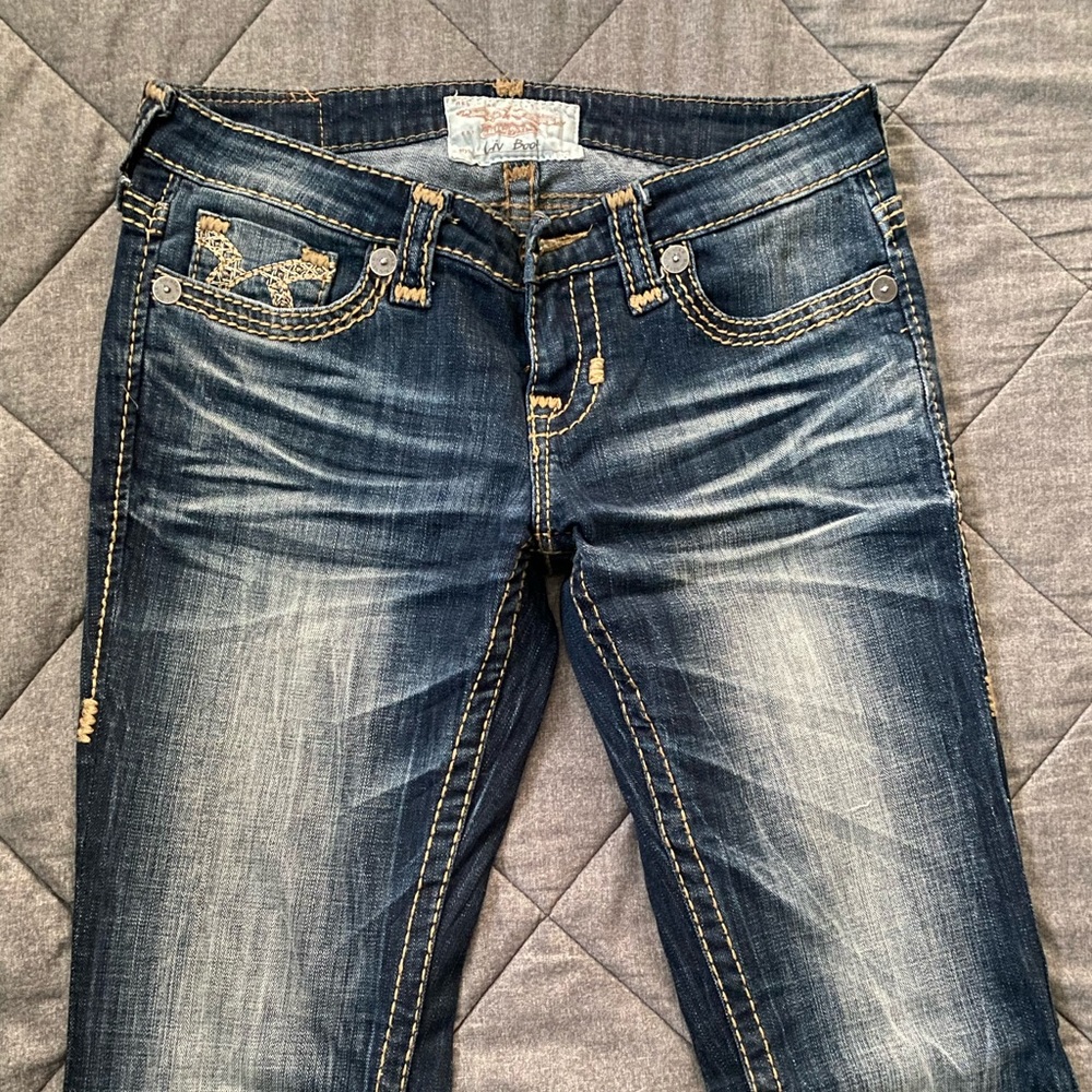Big Star - Liv Bootcut - Dark wash jean. Size 27 L.